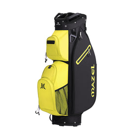 MAZEL golf cart bag with 7-way top dividers keeps clubs organized and protected.