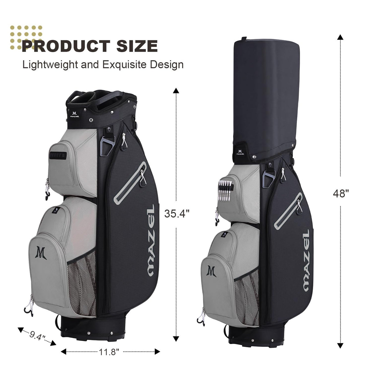 MAZEL bag features a padded shoulder strap for comfortable carrying.