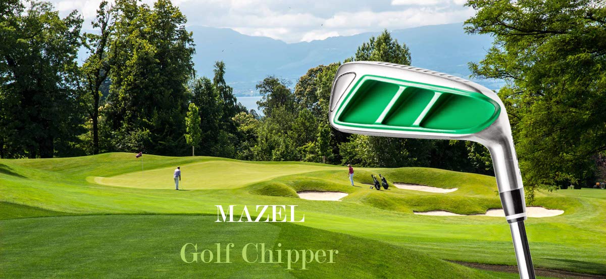 Ergonomic MAZEL chipper grip enabling better control on short-game shots
