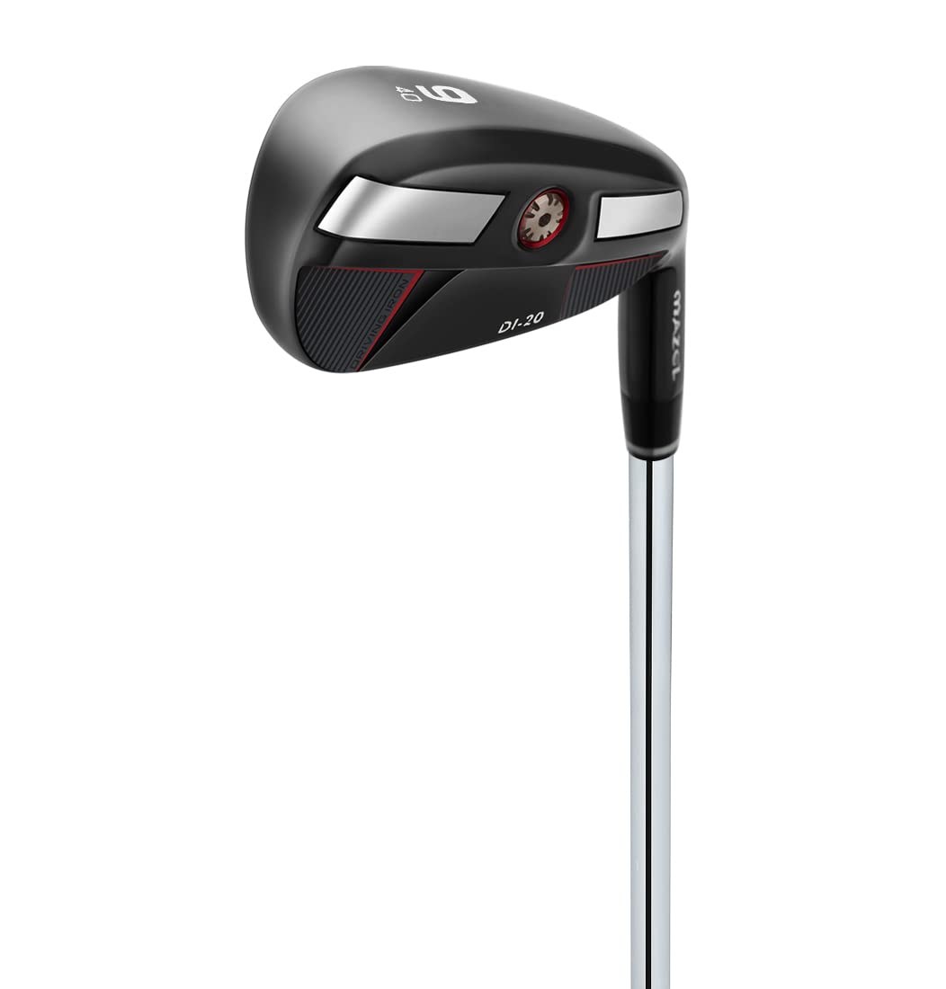 MAZEL driving iron 2 face close-up shows precise CNC grooves for spin consistency