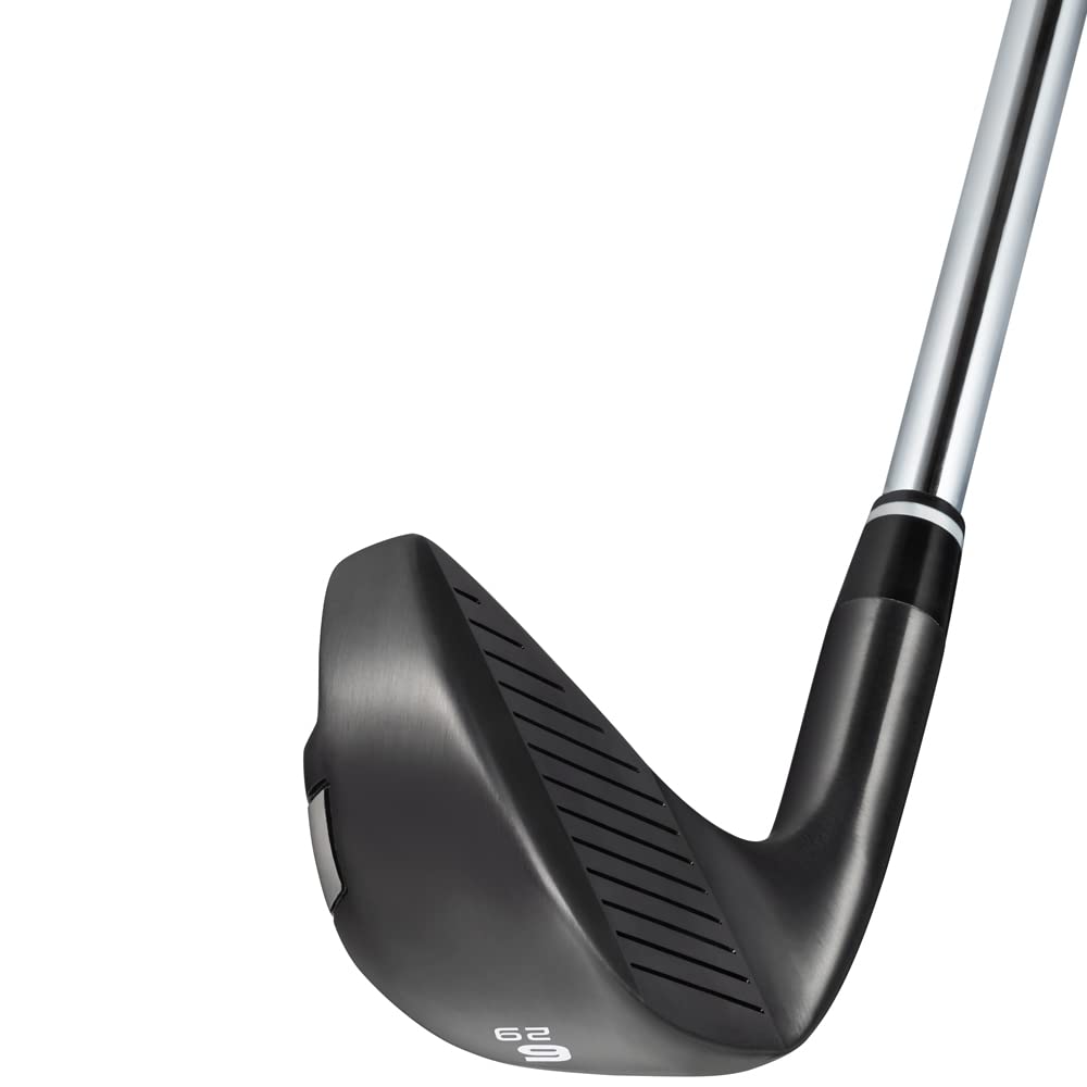 MAZEL golf driving iron featuring a wide sole for forgiveness.
