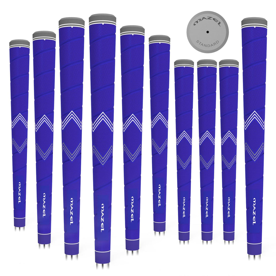 MAZEL golf grip with micro-texture for a secure, year-round hold.