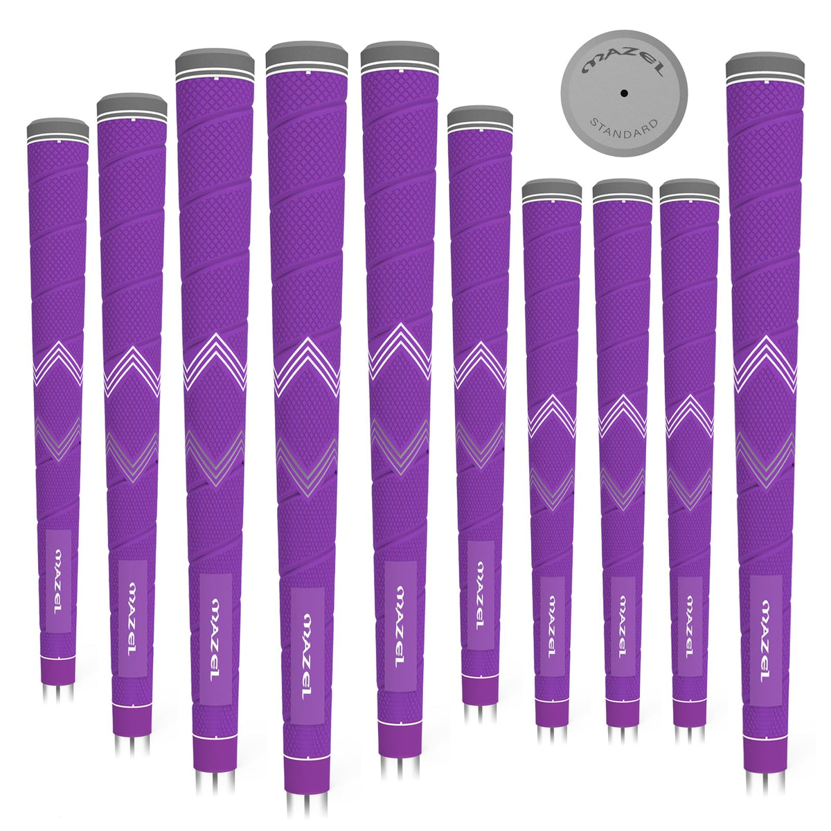 MAZEL golf grips with non-slip micro-texture for a secure grip in any condition