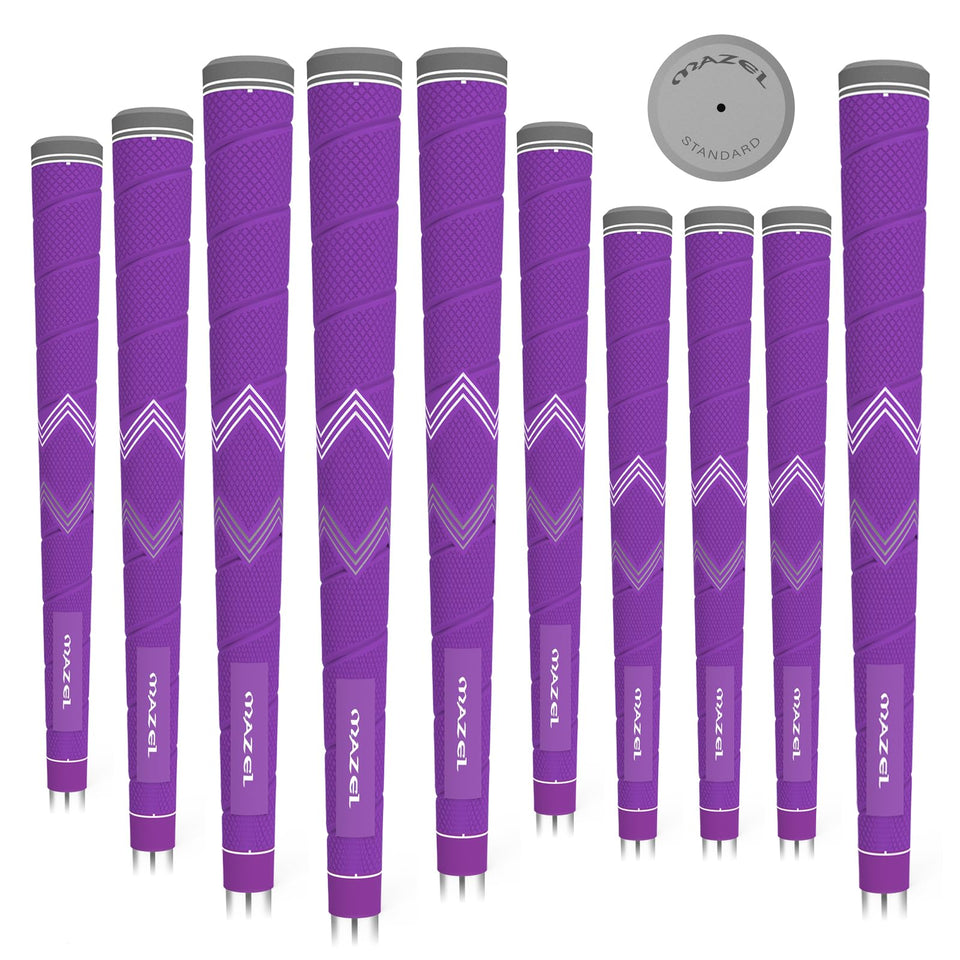 MAZEL golf grips with non-slip micro-texture for a secure grip in any condition