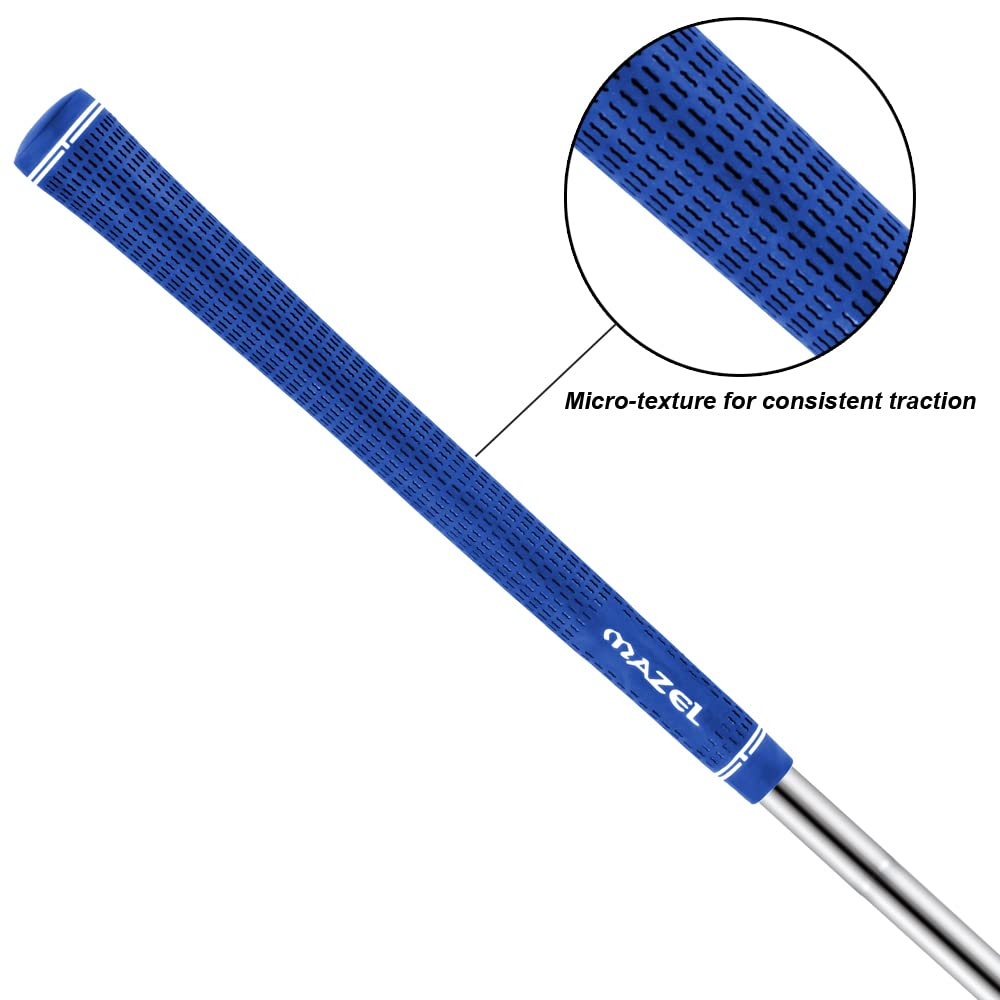 MAZEL 10-piece grip set supports quick regripping for professionals and enthusiasts.