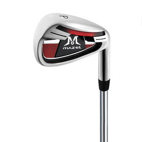 MAZEL golf iron 1 face close-up with CNC grooves for precision