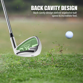 MAZEL Golf 4-iron image featuring stainless steel shaft durability