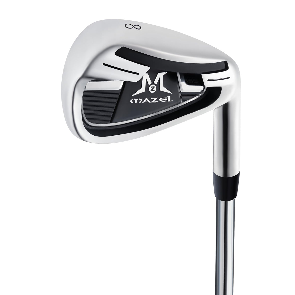 MAZEL golf iron profile design enhances address confidence