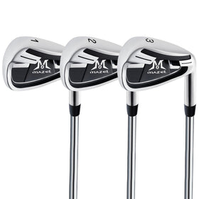 MAZEL golf iron with back cavity design helps easy launch and confident tee shots.