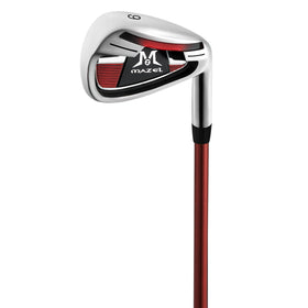 MAZEL golf iron set front view highlights low CG for easy launch