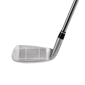 MAZEL pitching wedge in action on the fringe demonstrates accuracy.