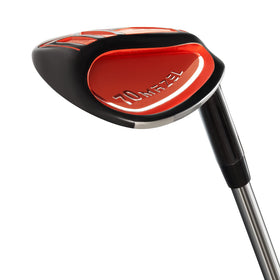 MAZEL wedge close-up shows CNC milled face for consistent spin control.