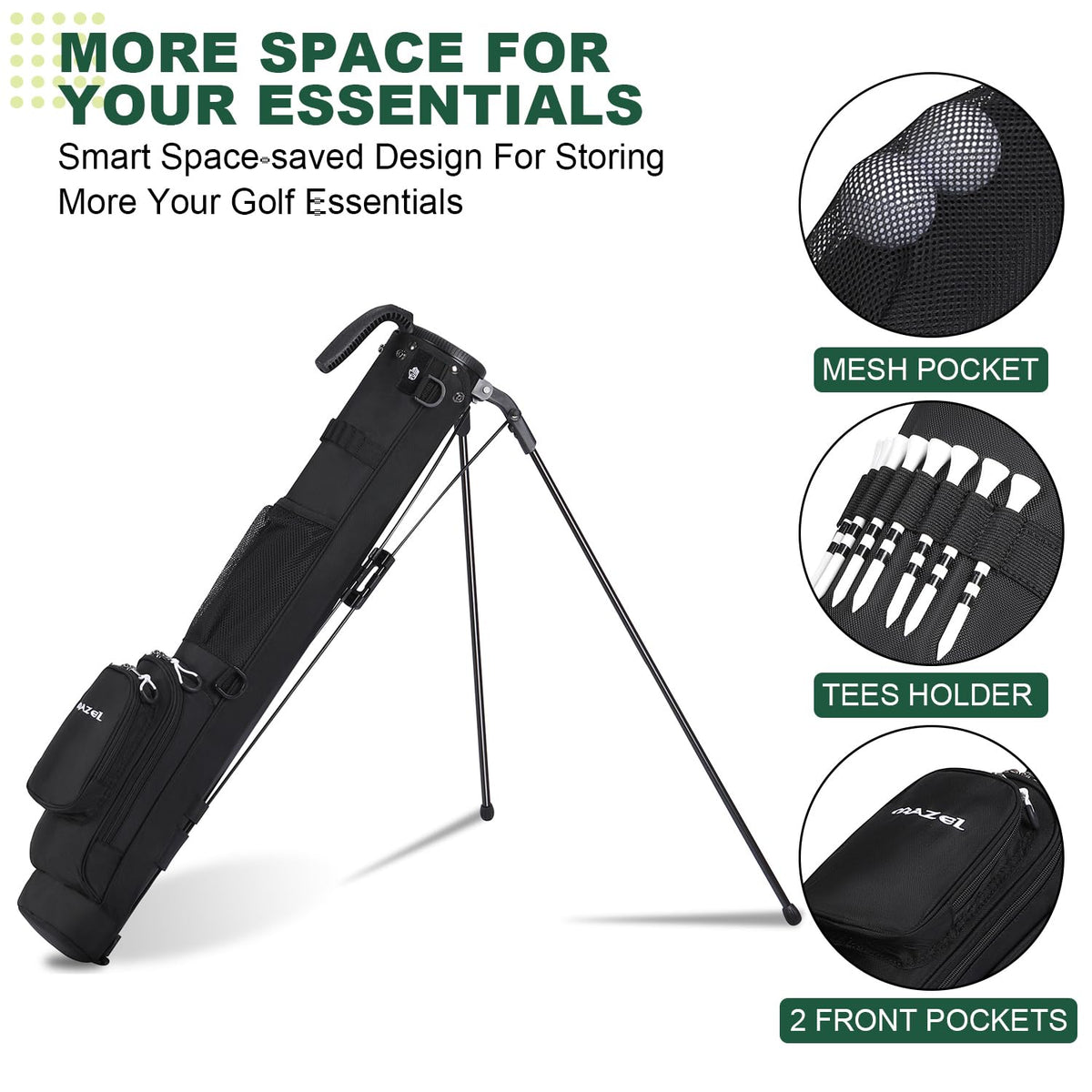 MAZEL bag, top handle for quick grab-and-go transport and versatile carry.