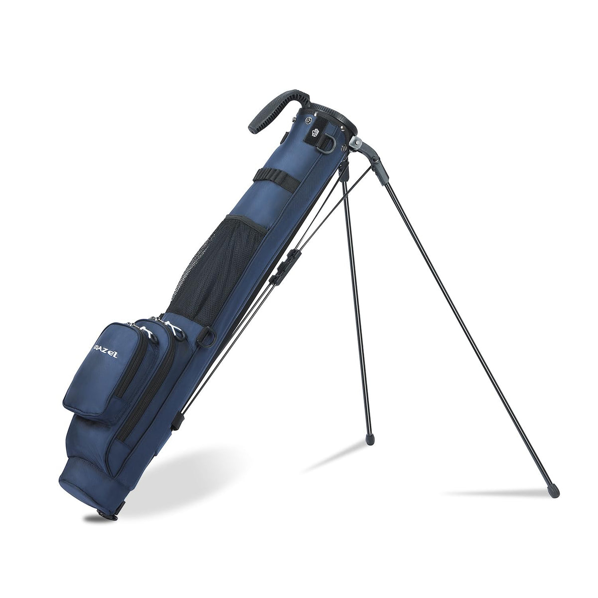 MAZEL lightweight golf bag with adjustable shoulder strap for easy carry.