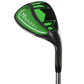 MAZEL lob wedge green-side spin for precise lob shots and touch.