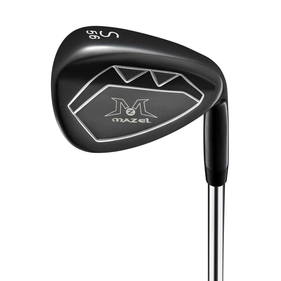 Mazel 11-piece iron set overview for right-handed players with steel shafts
