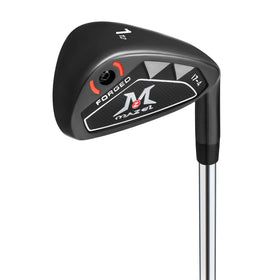 Mazel golf irons 1-iron front-face detail for speed