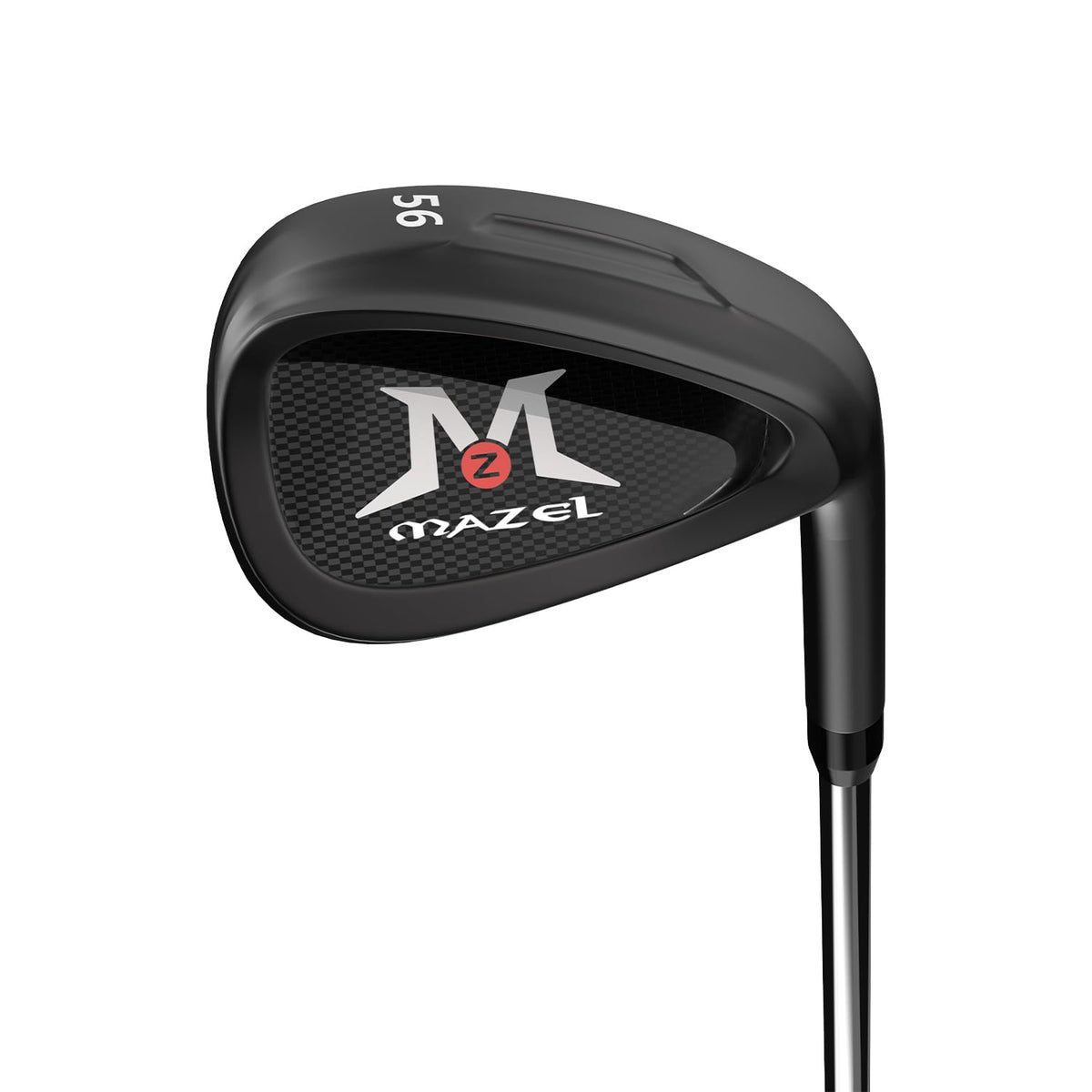 MAZEL 56° wedge face with CNC grooves for extra spin.