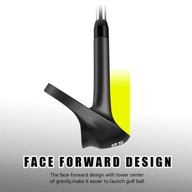 MAZEL wedge in hand with comfort-grip for confident swing.