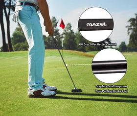 MAZEL PU grip offers soft hand feel and shock absorption.