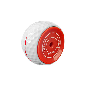 MAZEL putting ball with center line guides a square stroke for consistency