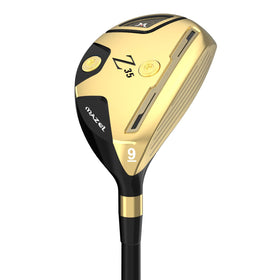 MAZEL Rescue Hybrid 2-loft image highlights forgiving design for easier long shots.