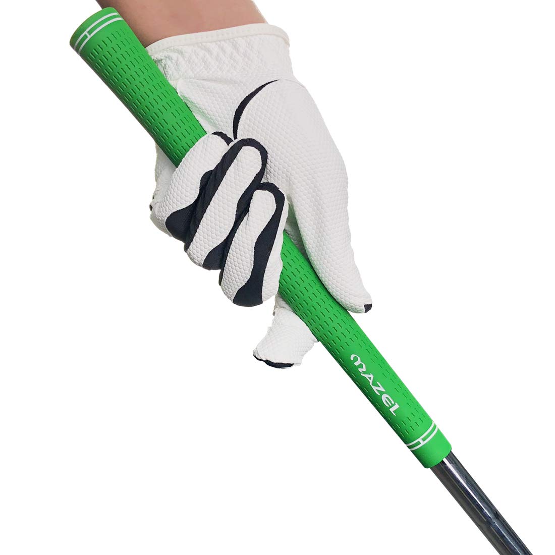 Mazel close-up shows micro-texture for enhanced friction during swings.