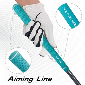 MAZEL soft rubber grip surface delivers comfortable feel during long rounds