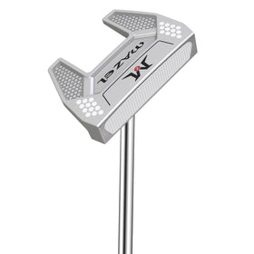 MAZEL Tour GS putter with silver head, 35 inch length for stable strokes.