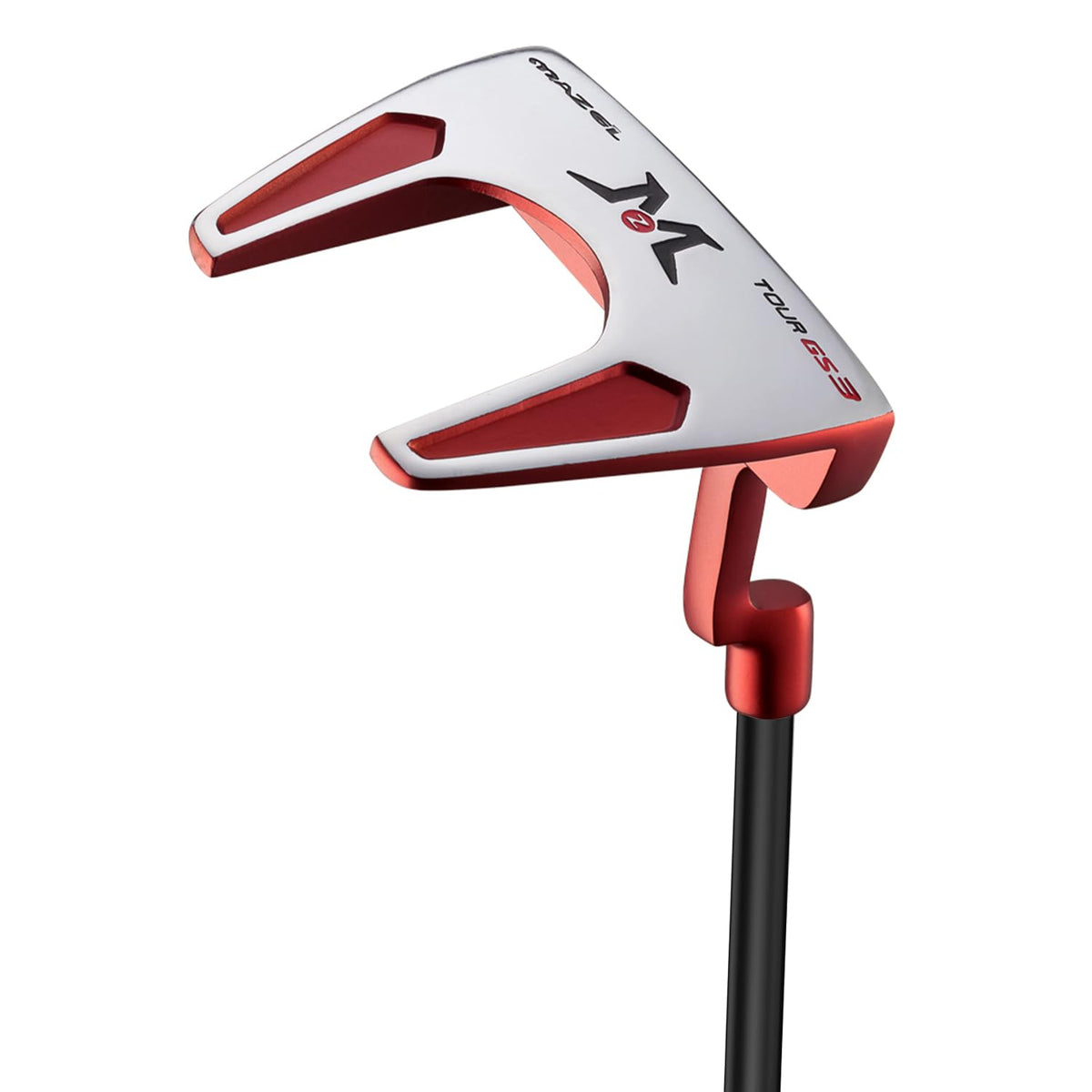 MAZEL Tour GS CNC milled face enhances stability and balance at impact.