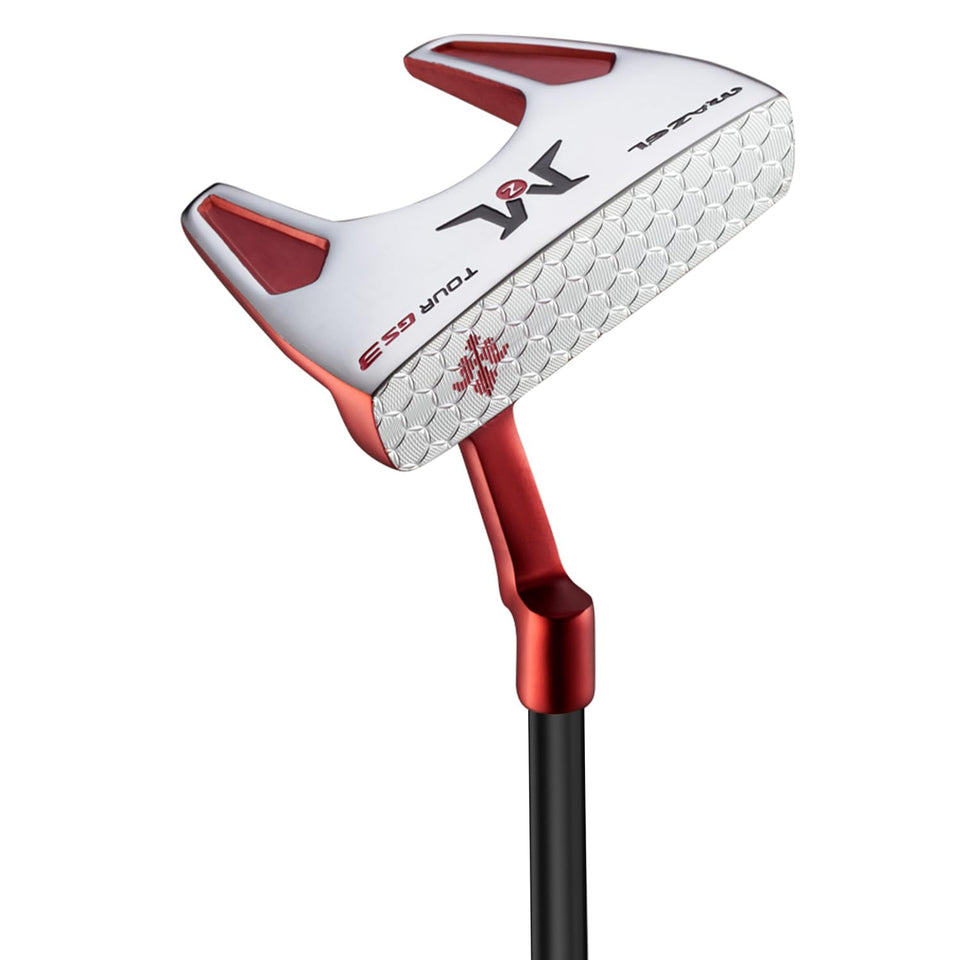 MAZEL Tour GS putter with graphite shaft for stable shots and consistent distance control.