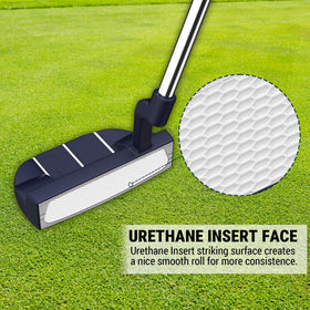 MAZEL Tour GS putter low center of gravity supports a fluid stroke