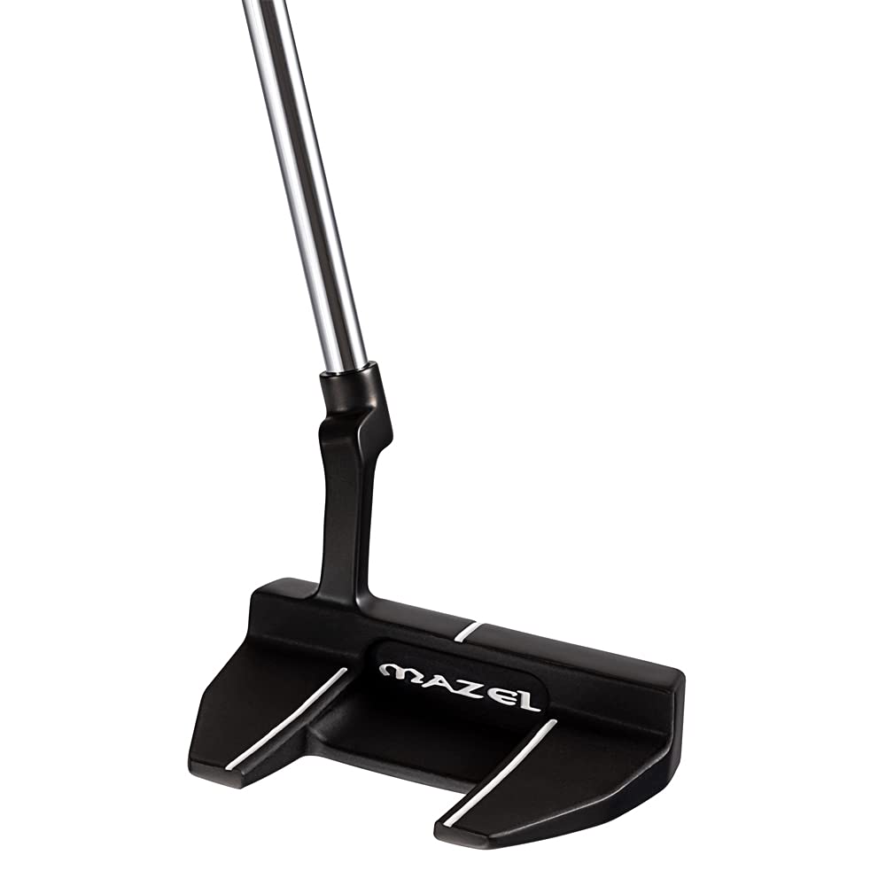MAZEL Tour GS putter side profile highlights sleek compact shape for control