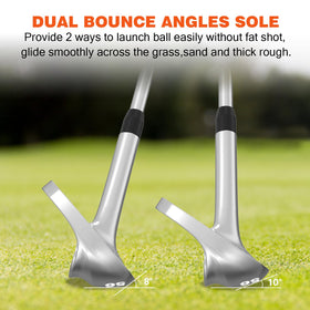 MAZEL wedge with QPQ finish delivering lasting durability and shine.