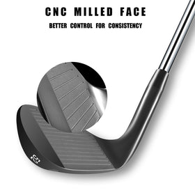 MAZEL 1020 soft steel clubhead delivering balanced feel.