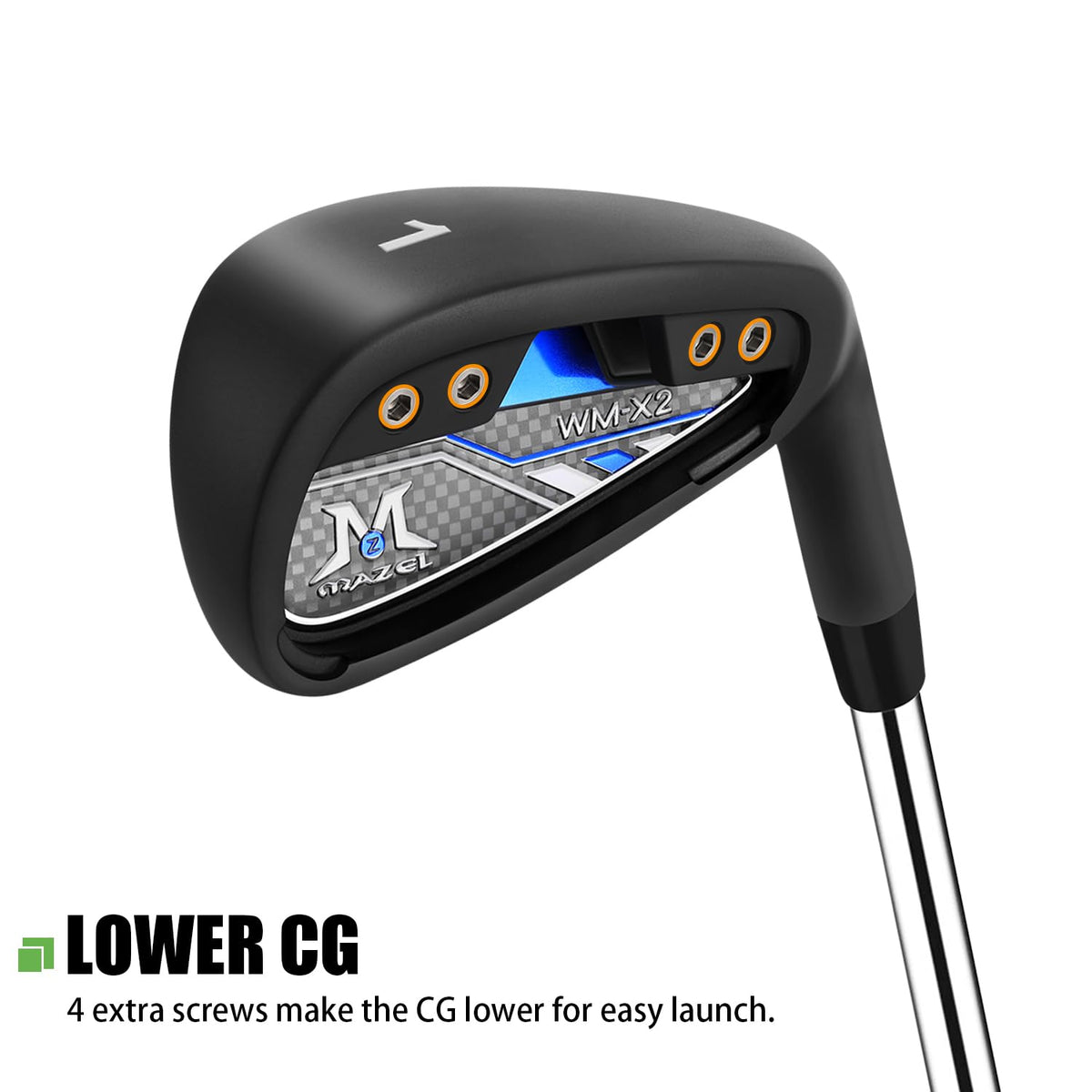 MAZEL WM-X1/2 grip close-up highlighting non-slip hand feel.