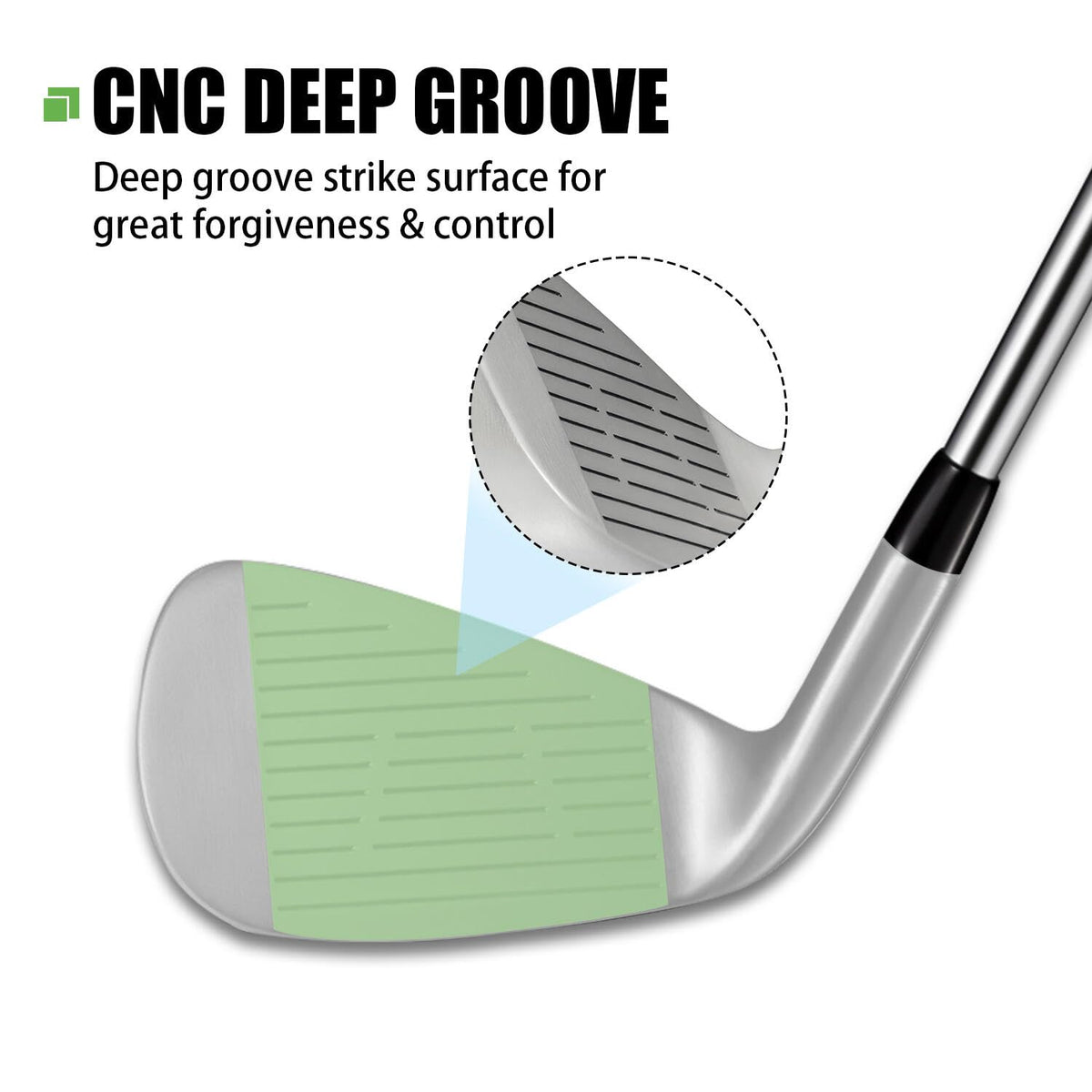 MAZEL WM-X1/2 irons back cavity design boosts ball speed and stability