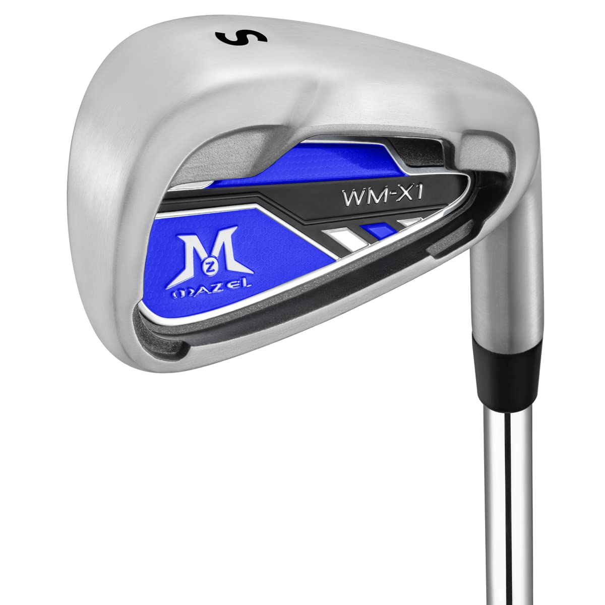 MAZEL WM-X1/2 irons full set front view highlights precision and forgiveness
