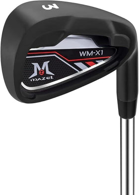 MAZEL WM-X1 iron face grooves for precise control on approach shots.