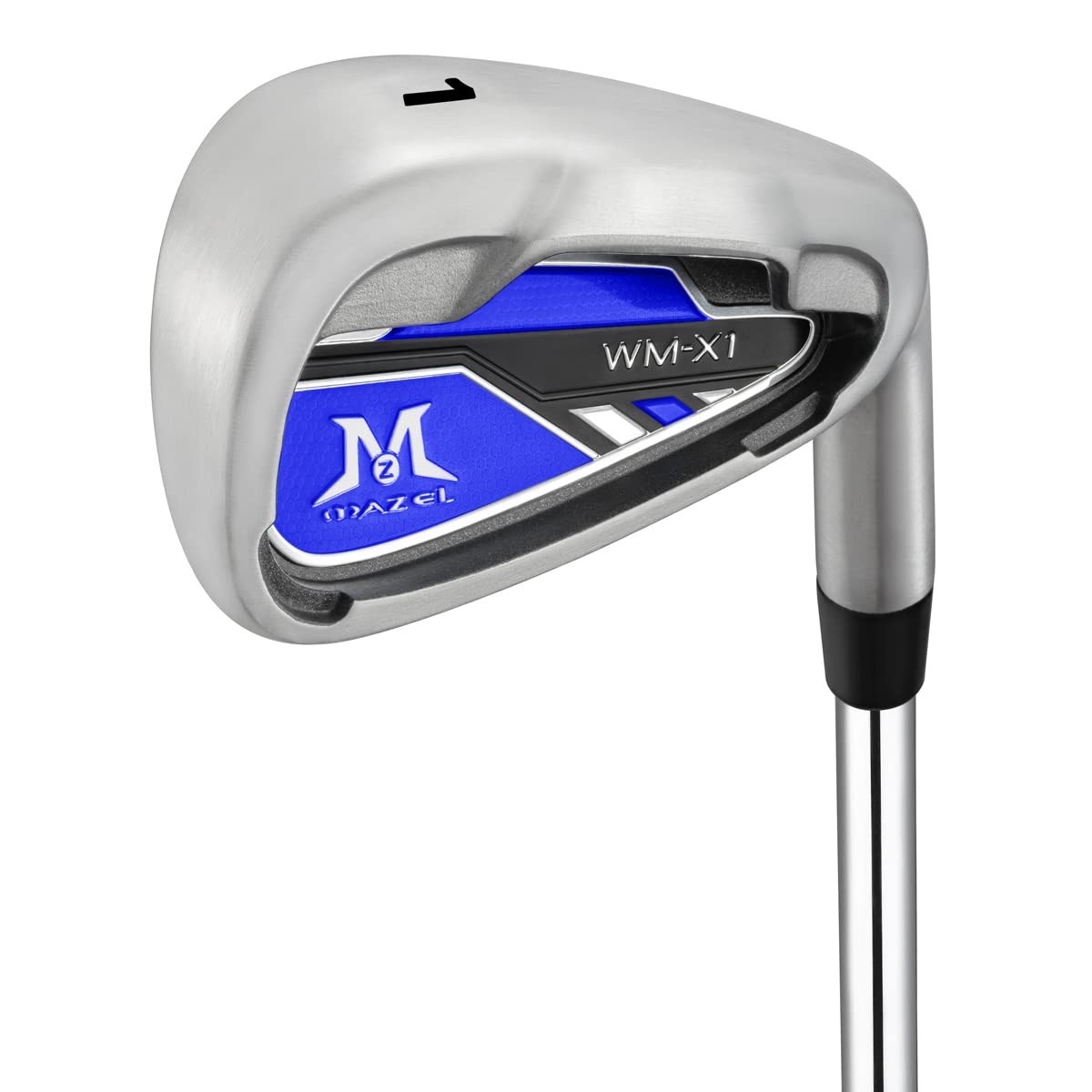 MAZEL WM-X1 iron set front-angle view for precise distance control