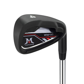 MAZEL WM-X1 irons set in back view highlighting forgiving design
