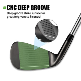 MAZEL WM-X12 back cavity design promotes a stable feel at impact.