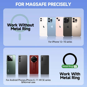 MBYLOEBA magnetic golf cart phone holder package showing easy gift-ready setup