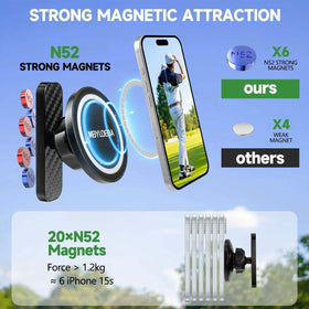 MBYLOEBA shock-absorbing neck reduces vibrations for steadier views.