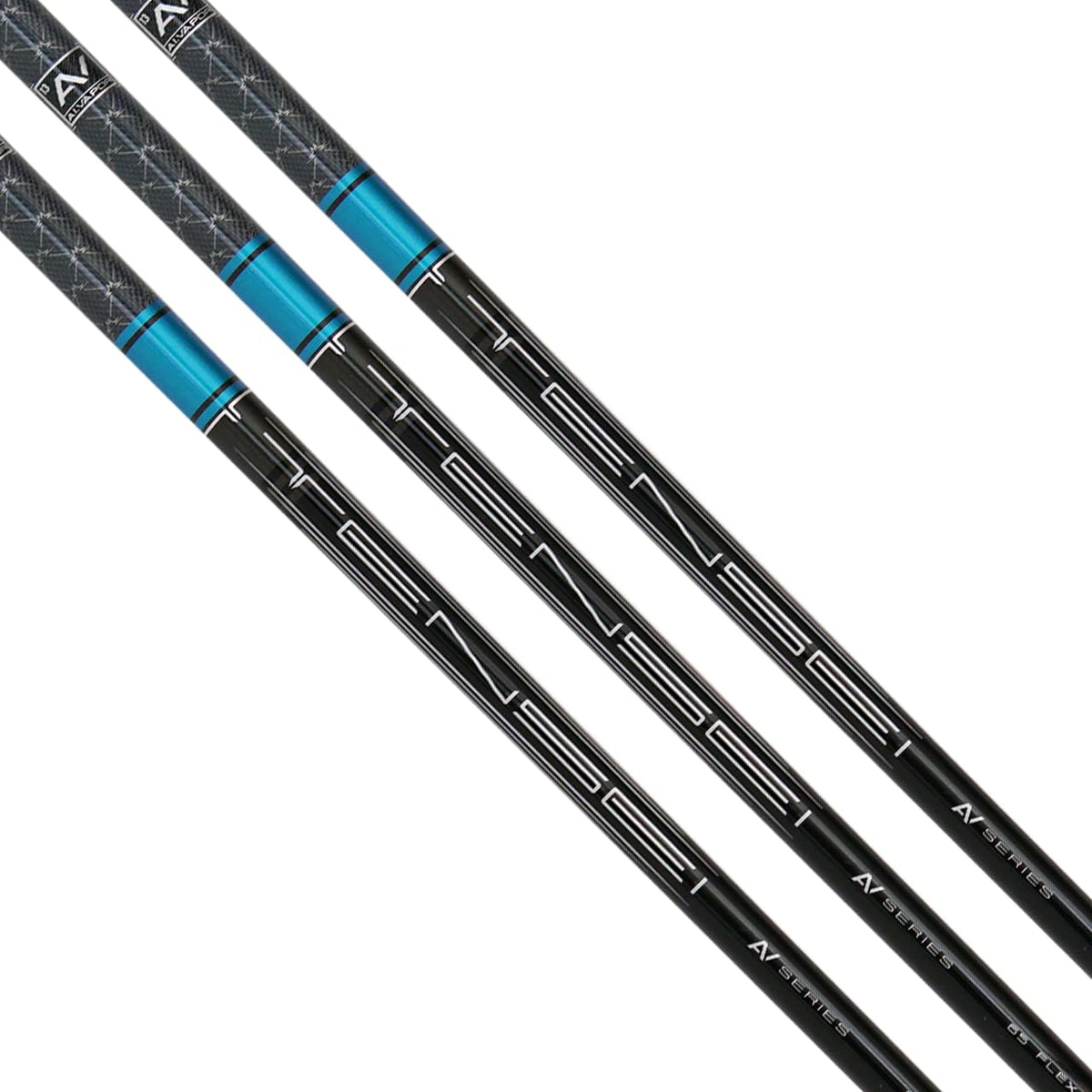 MCA Golf Tensei AV Blue driver shaft uncut at 46 inches for custom length and feel.