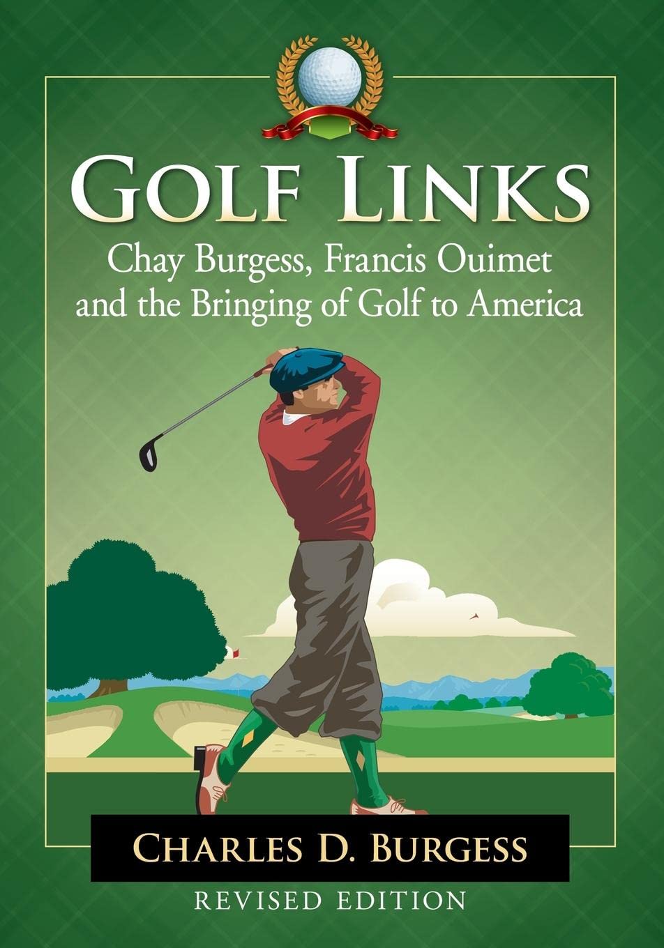 McFarland Golf Links cover showing Burgess and Ouimet, ideal for history-loving golf fans