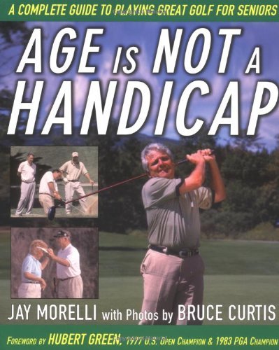McGraw-Hill Age is Not a Handicap cover, senior golf guide for steady play and enjoyment.