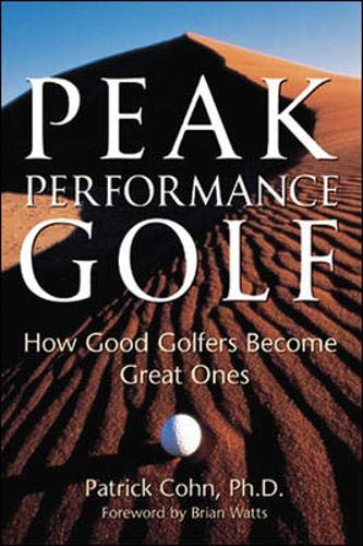 McGraw-Hill Education Peak Performance Golf cover, illustrating a practical plan for game improvement
