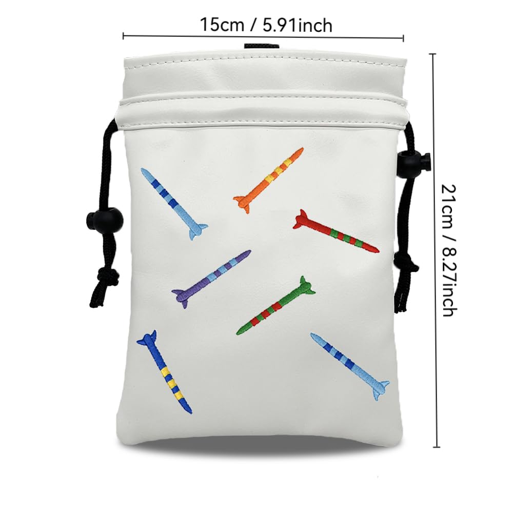 MEAHILESC durable waterproof dustproof pouch protects valuables on the links