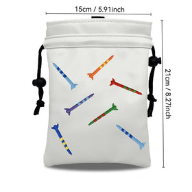 MEAHILESC durable waterproof dustproof pouch protects valuables on the links